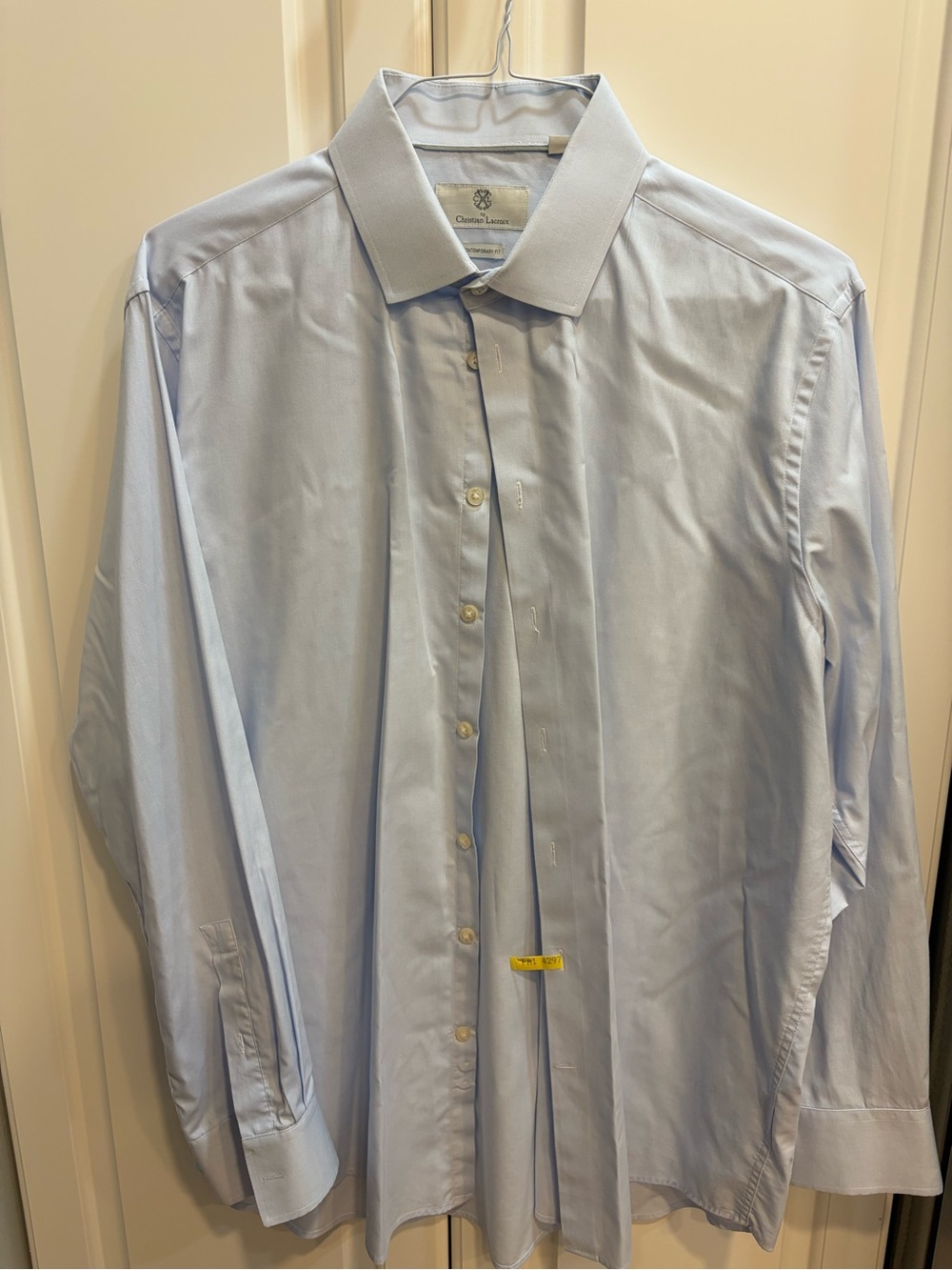 Christian Lacroix Light Blue Men's Dress Shirt